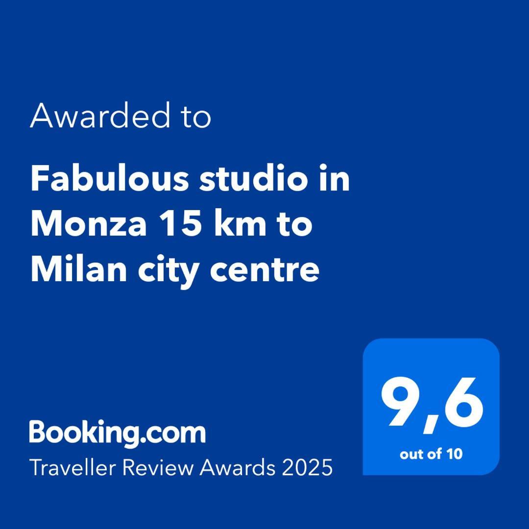 Fabulous Studio In Monza 15 Km To Milan City Centre Exterior photo